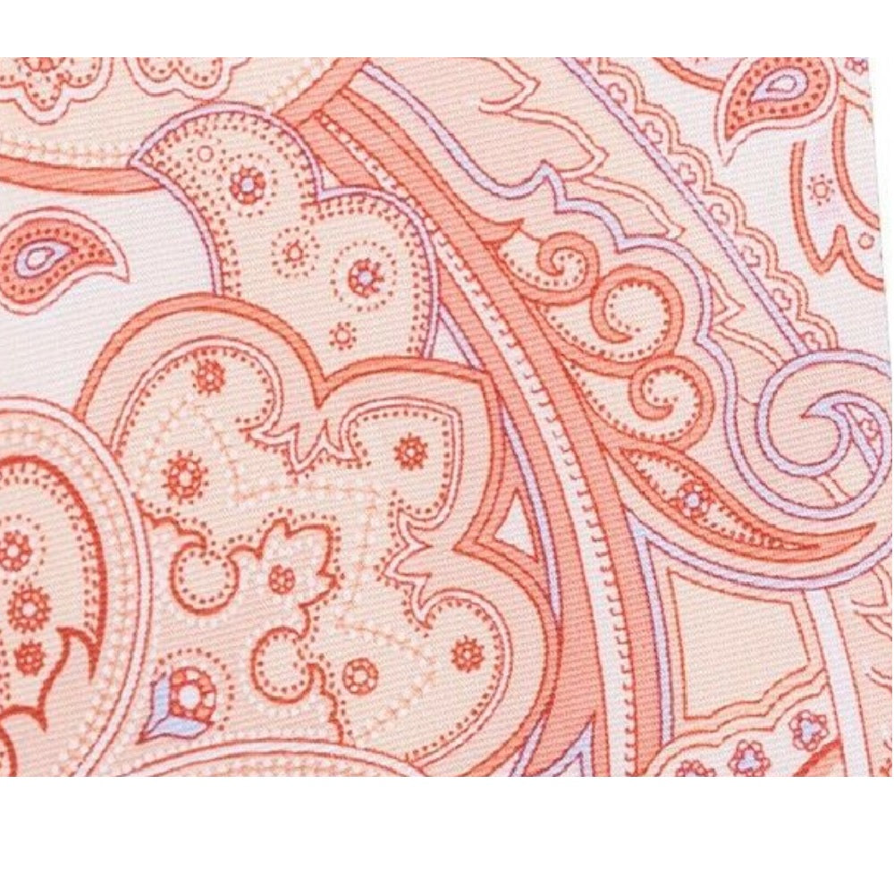 Gravata Paisley Michale Kors Masculina Perfect Movement Laranja Tamanho Único