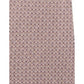 Gravata Michael Kors Masculina Classic Geo Cube de Seda e Sarja Azul Tamanho Regular