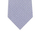 Gravata de sarja de seda Michaler Kors Classic Geo Cube masculina, cinza, tamanho único