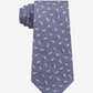 Gravata Michael Kors Masculina Classic Tossed Pine Silk Twill Cinza Tamanho Regular
