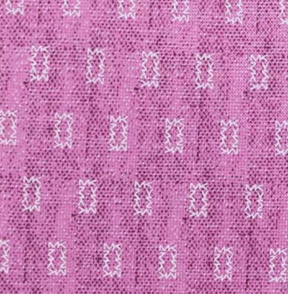 Gravata estampada com logotipo micro conectado Michael Kors masculina rosa tamanho único