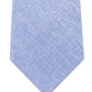 Gravata de sarja de seda Michael Kors masculina clássica com logo tonal azul tamanho regular