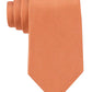 Gravata Michael Kors Sorento Solid Masculina Laranja Tamanho Regular