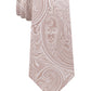 Gravata Paisley Masculina Michael Kors Bege Médio Tamanho Regular