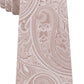 Gravata Paisley Masculina Michael Kors Bege Médio Tamanho Regular