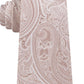 Gravata Paisley Masculina Michael Kors Bege Médio Tamanho Regular
