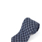 Gravata Michael Kors Artisinal Shadow Grid Masculina Azul Marinho Tamanho Regular