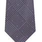 Gravata Masculina Michael Kors Xadrez Micro Flecks Cinza Tamanho Regular