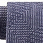 Gravata Michael Kors Masculina Texturizada Geométrica Patchwork Cinza Tamanho Regular