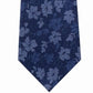Gravata Michael Kors Masculina Artisanal Shadow Botanical Azul Marinho Tamanho Regular