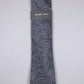 Gravata Michael Kors Artisinal Shadow Paisley Masculina Cinza Tamanho Regular