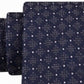 Gravata Michael Kors Luxuriant Neat Masculina Azul Tamanho Regular