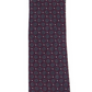 Gravata de seda luxuosa masculina Michael Kors Bordeaux vermelha tamanho regular