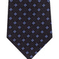 Gravata Michael Kors Masculina Classic Textured Neat Preta Tamanho Regular