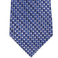 Gravata Michael Kors Masculina com Círculos Espelhados Azul Tamanho Único