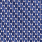 Gravata Michael Kors Masculina com Círculos Espelhados Azul Tamanho Único