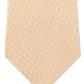 Gravata Masculina Geométrica Michael Kors 100% Seda Amarela Tamanho Regular