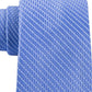 Gravata de cetim listrada clássica masculina Michael Kors, azul, tamanho Osfa Reg