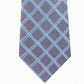 Gravata assimétrica masculina Michael Kors, azul, tamanho regular