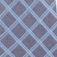 Gravata assimétrica masculina Michael Kors, azul, tamanho regular