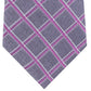 Gravata assimétrica Michael Kors masculina rosa tamanho regular