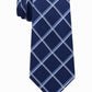 Gravata de seda multi-grade clássica masculina Michael Kors PasGry tamanho regular