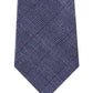 Gravata xadrez azul acinzentada masculina Michael Kors, cinza, tamanho regular
