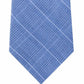 Gravata xadrez clássica Elijah masculina Michael Kors azul tamanho único