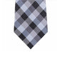 Gravata xadrez xadrez clássica masculina Michael Kors, azul marinho, tamanho regular