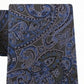 Gravata de seda masculina Michael Kors Balanced Classic Paisley, verde, tamanho regular