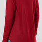 Suéter feminino INC International Concepts vermelho escuro tamanho extra grande