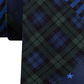 Gravata grande xadrez multi-estrelas masculina Tommy Hilfiger verde tamanho regular