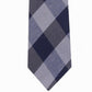 Gravata xadrez texturizada fina masculina Tommy Hilfiger cinza tamanho regular
