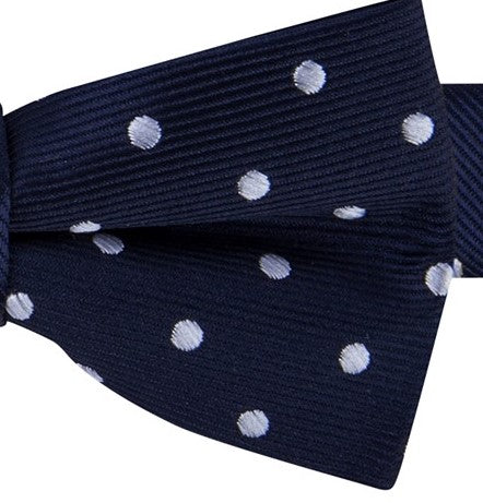 Gravata borboleta masculina Tommy Hilfiger Dot amarela tamanho regular