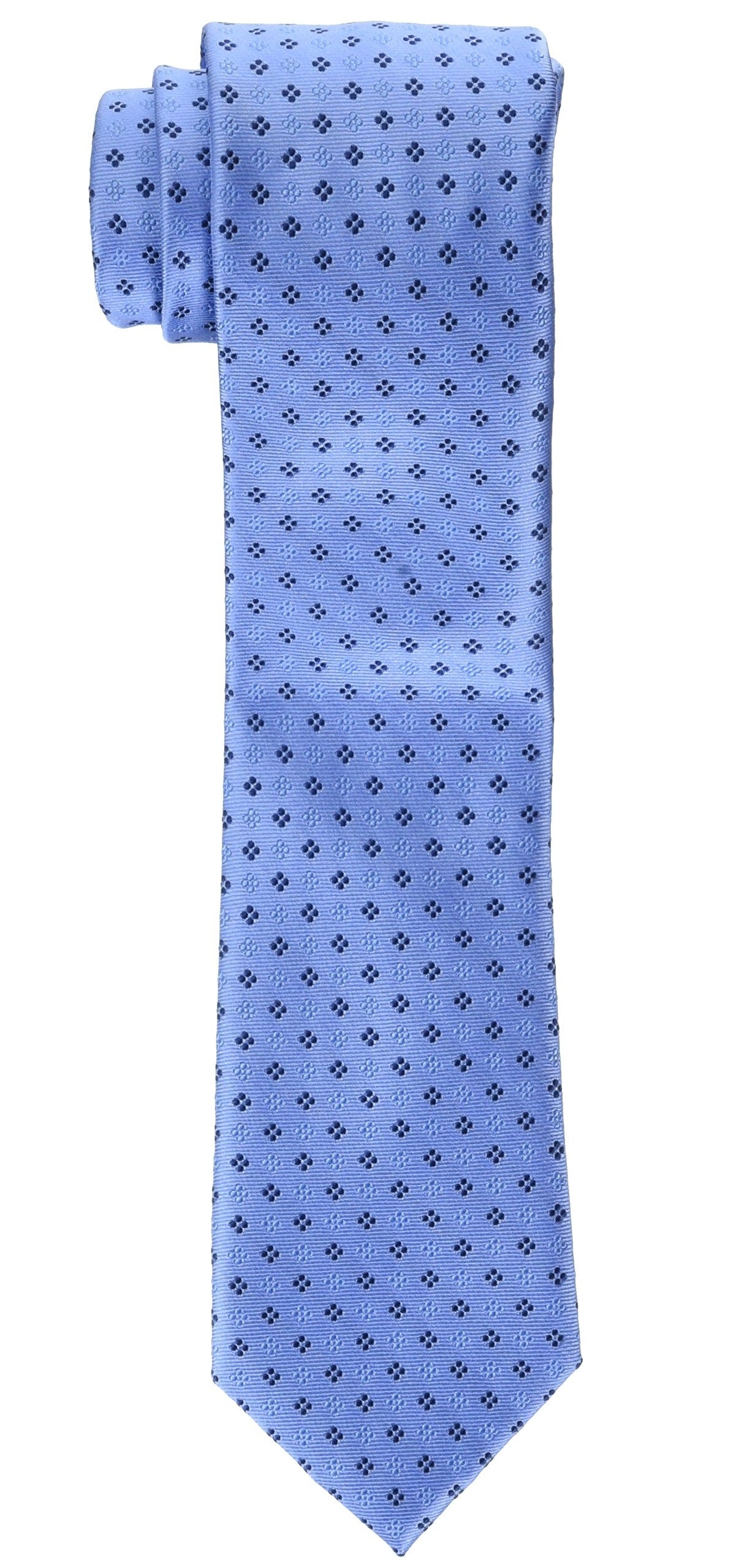 Gravata quadrada masculina Tommy Hilfiger azul tamanho regular