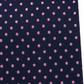 Gravata de seda Tommy Hilfiger masculina com bolinhas rosa tamanho regular
