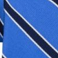 Gravata de seda listrada Tommy Hilfiger masculina, tamanho azul marinho, regular