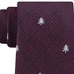Gravata Tommy Hilfiger para árvore de Natal masculina, vermelha, tamanho regular
