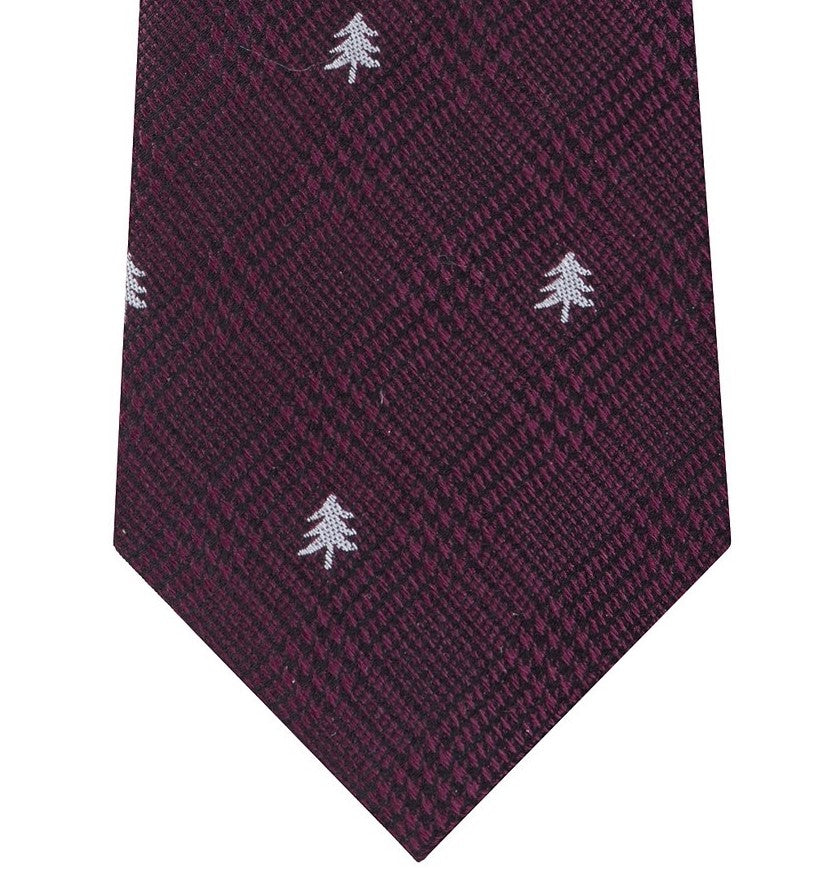 Gravata Tommy Hilfiger para árvore de Natal masculina, vermelha, tamanho regular