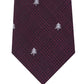 Gravata Tommy Hilfiger para árvore de Natal masculina, vermelha, tamanho regular