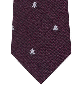 Gravata Tommy Hilfiger para árvore de Natal masculina, vermelha, tamanho regular