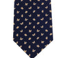 Gravata de seda borboleta Tommy Hilfiger masculina, tamanho regular, amarela