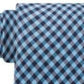 Gravata xadrez texturizada clássica masculina Tommy Hilfiger, azul, tamanho regular