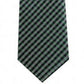 Gravata xadrez texturizada clássica masculina Tommy Hilfiger, verde, tamanho regular