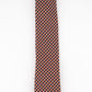 Gravata xadrez texturizada clássica masculina Tommy Hilfiger laranja tamanho único