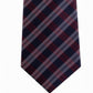 Gravata xadrez clássica Tommy Hilfiger Brooklyn masculina vermelha tamanho único
