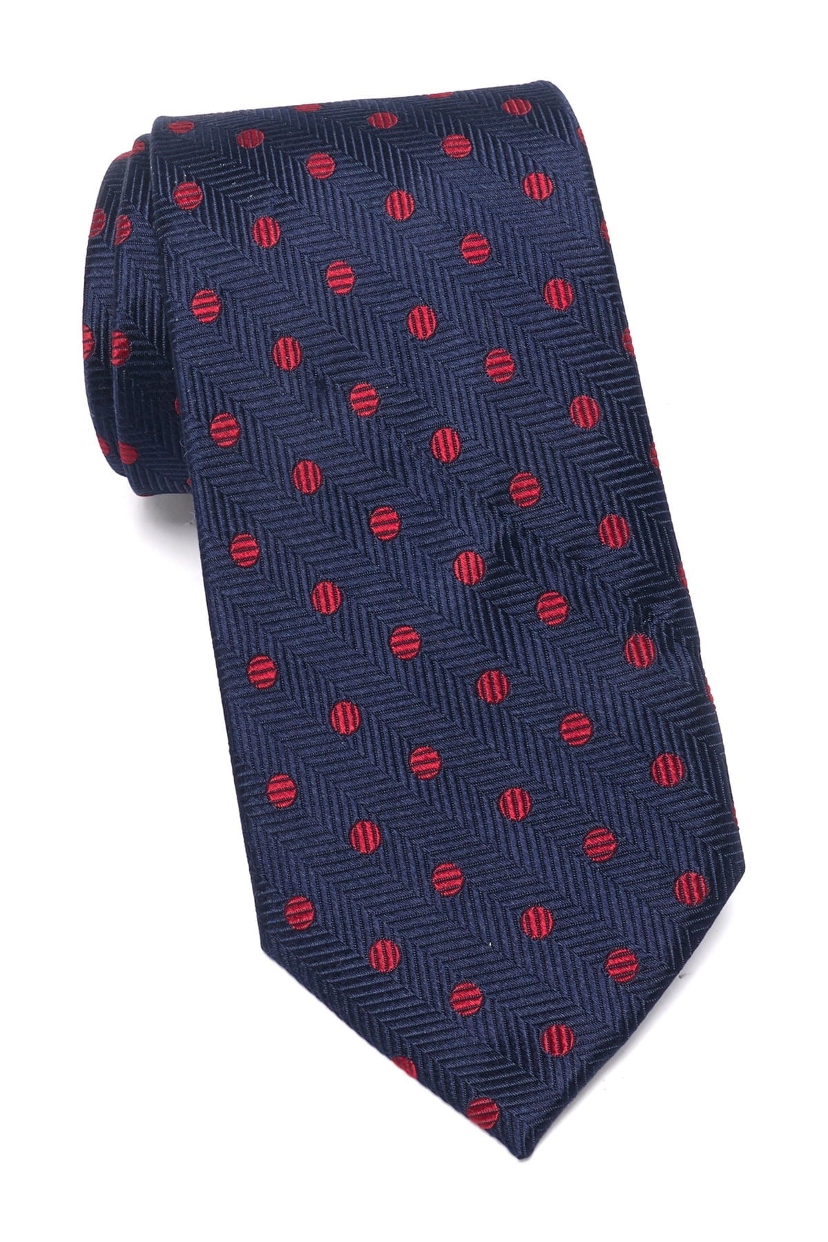 Gravata Tommy Hilfiger Beacon Dot Masculina Azul Marinho Tamanho Único