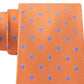 Gravata Tommy Hilfiger Bright Preppy Dot Masculina Laranja Tamanho Regular