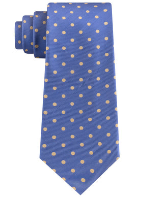 Gravata Tommy Hilfiger Bright Preppy Dot Masculina Amarela Tamanho Regular
