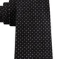 Gravata Tommy Hilfiger Bird Eye Masculina Preta Tamanho Regular